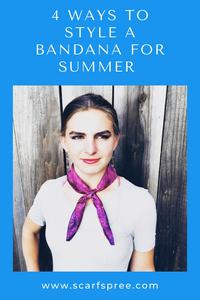 4 Ways to Style a Bandana for Summer - DIY Looks